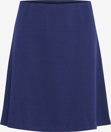 SAINT TROPEZ Rok 'Kaileen' in Blauw: voorkant