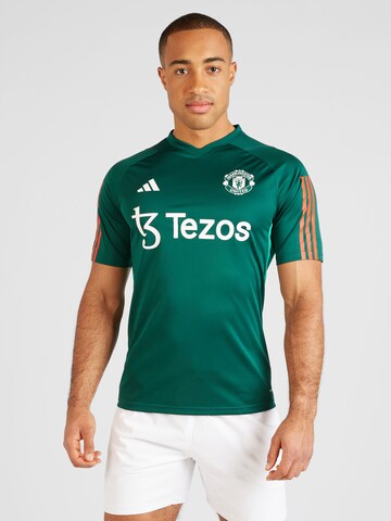 Maillot 'Manchester United Tiro 23' ADIDAS PERFORMANCE en vert : devant