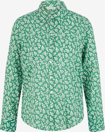 TOM TAILOR - Blusa en verde: frente