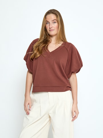 Peppercorn - Top 'Minnie' em vermelho: frente