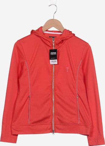 Golfino Sweatshirt & Zip-Up Hoodie in L in Orange: front