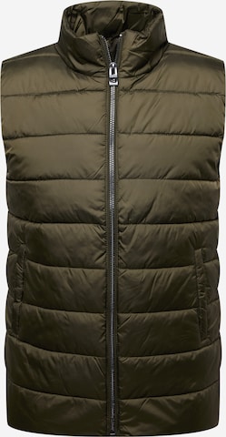 INDICODE JEANS Bodywarmer 'Gibbon' in Groen: voorkant