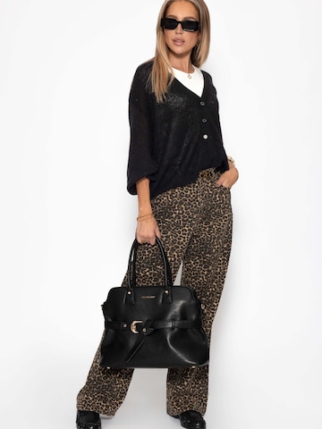 SASSYCLASSY Strickjacke‌‌ in Schwarz