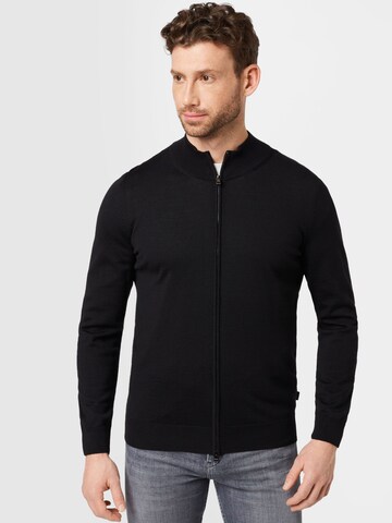 Vestes en maille 'Balonso' BOSS Black en noir : devant