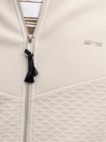JACK & JONES Sweatvest 'Frankie' in Beige