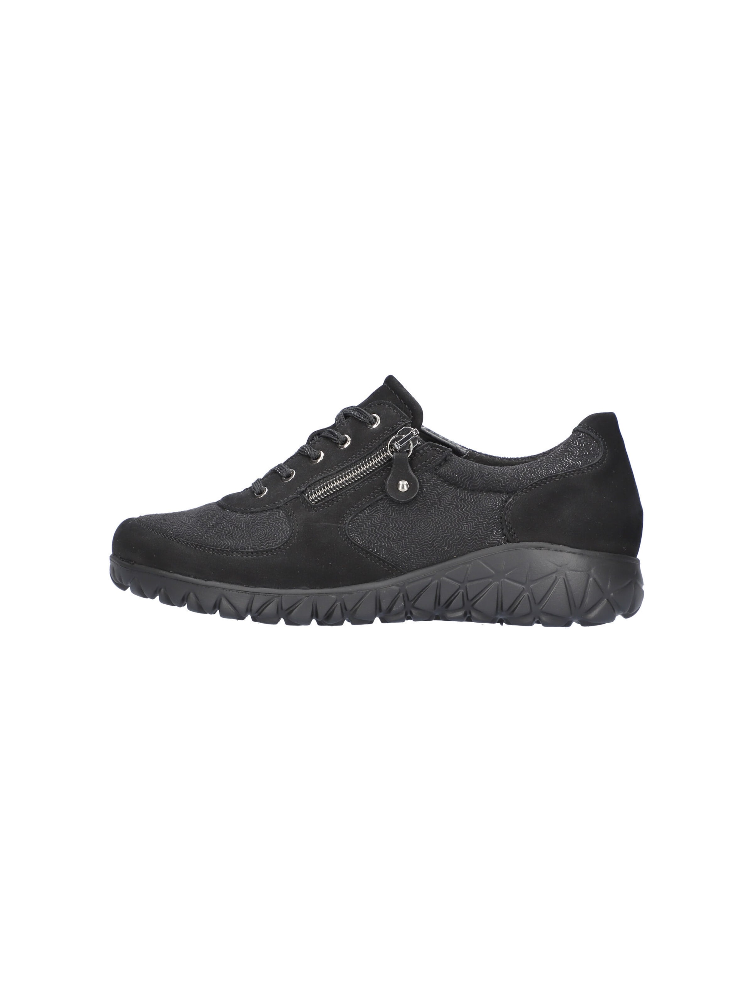 WALDLÄUFER Athletic lace-up shoe 'Havy' in Black
