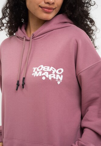 Tom Barron Sweatshirt in Roze