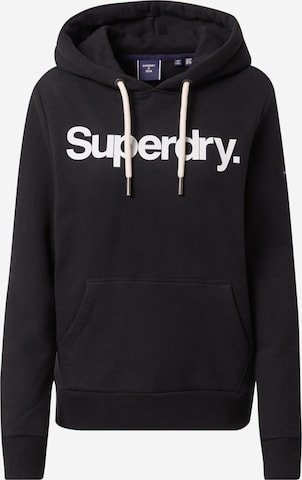 Superdry Mikina – černá: přední strana