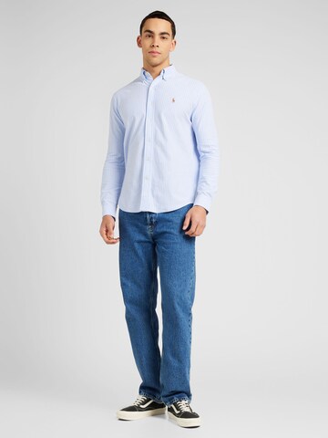 Polo Ralph Lauren Regular Fit Hemd in Blau