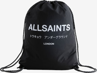 smALLSAINTS Turnbeutel 'Underground' in One Size in schwarz / weiß, Produktansicht