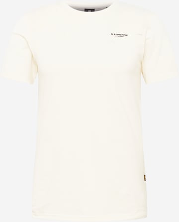 G-Star RAW Shirt in Beige: voorkant