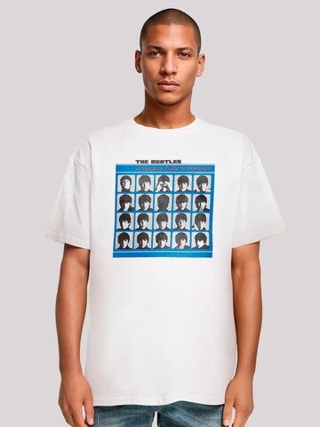 F4NT4STIC Shirt 'The Beatles Retro' in White: front