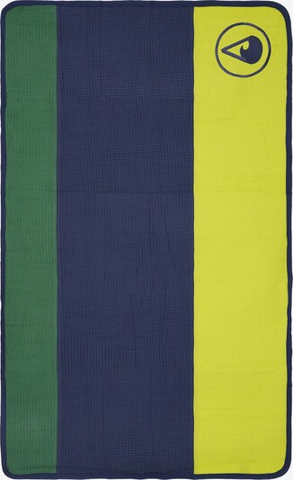 Wave Hawaii Serviette de plage 'Travel Pampatar' en bleu foncé / jaune / vert, Vue avec produit