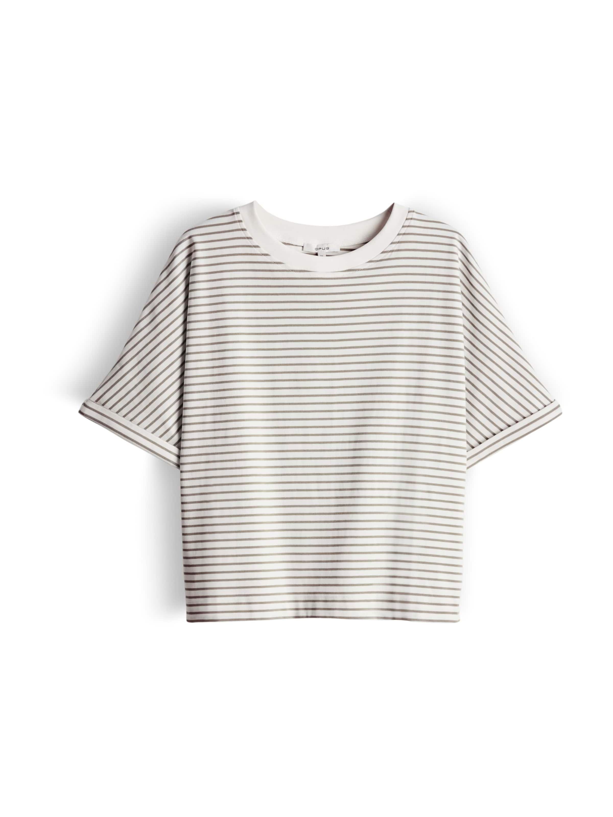 OPUS T-Shirt 'Sotel' in Braun: Vorderseite