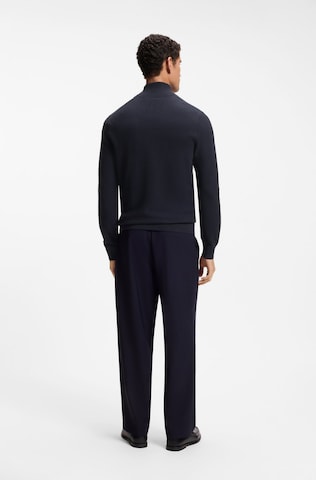 BOSS Strickjacke in Blau