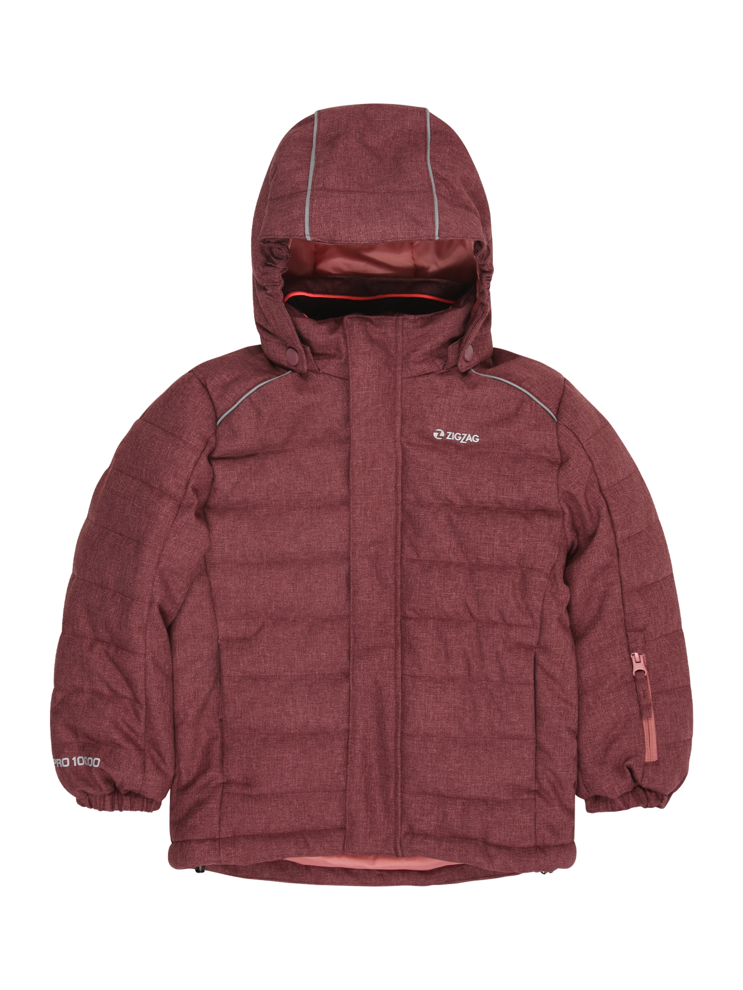 sarkans ZigZag Sporta jaka 'Nino': no priekšpuses