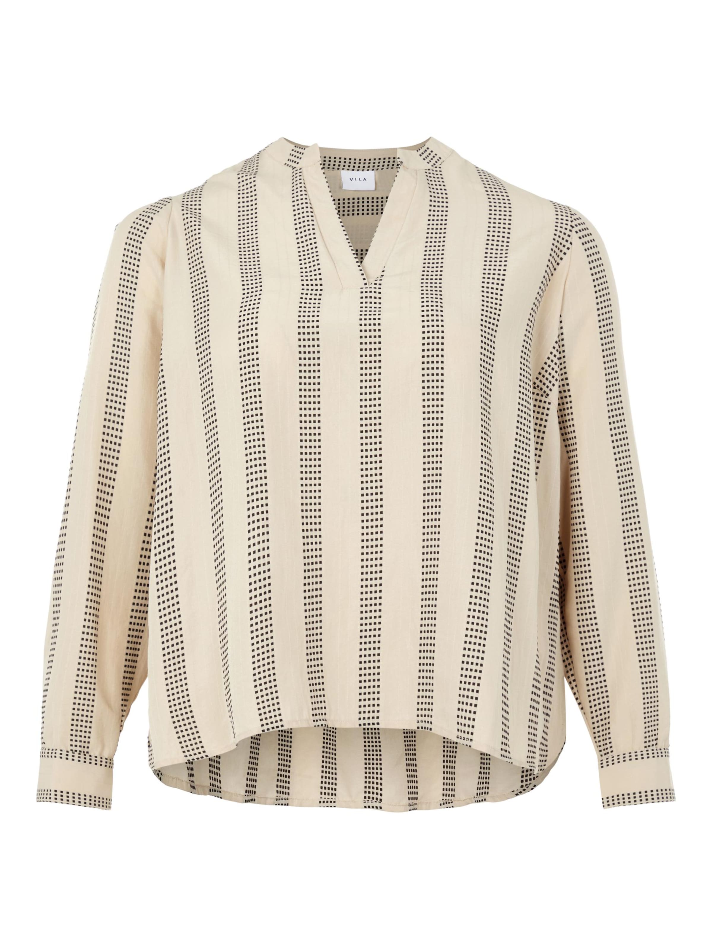 EVOKED Blouse 'Etna' in Beige: front