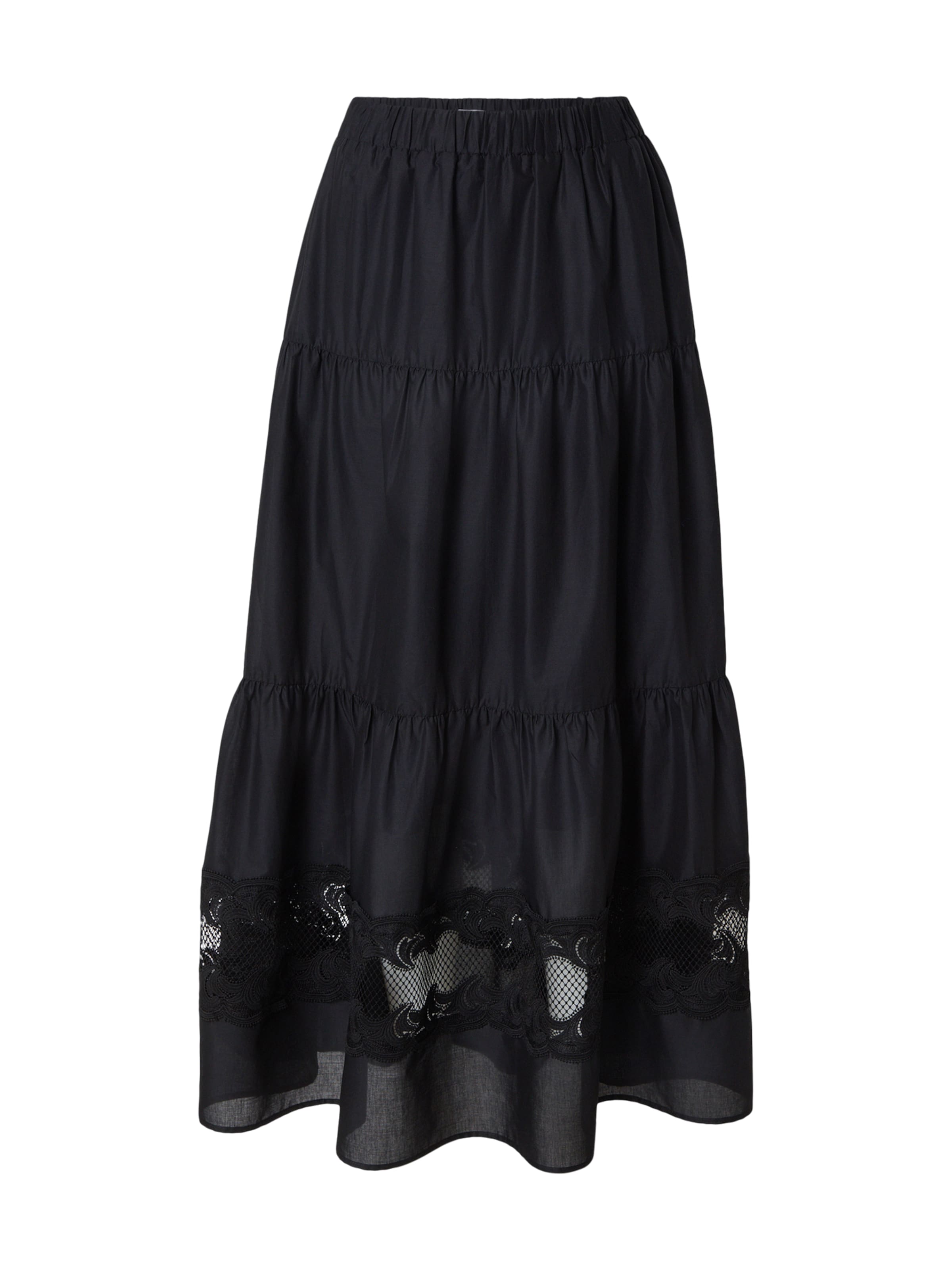 Morgan - Falda 'JOPITY' en negro: frente