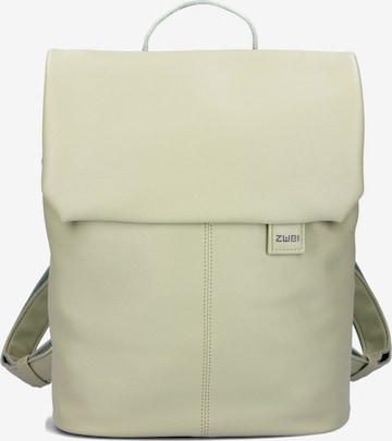 ZWEI Backpack 'MADEMOISELLE.M MR13' in Green: front