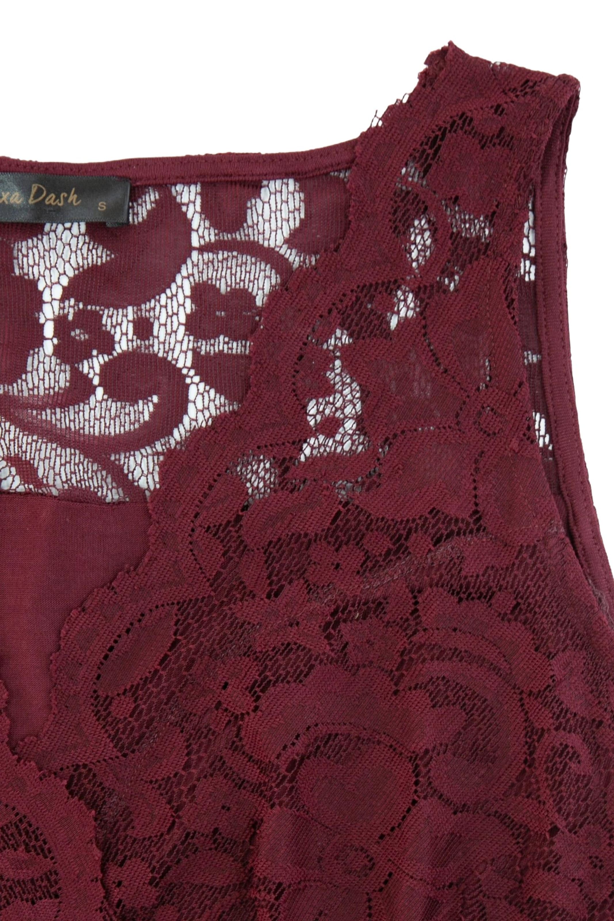 Alexa Dash Bluse in Rot