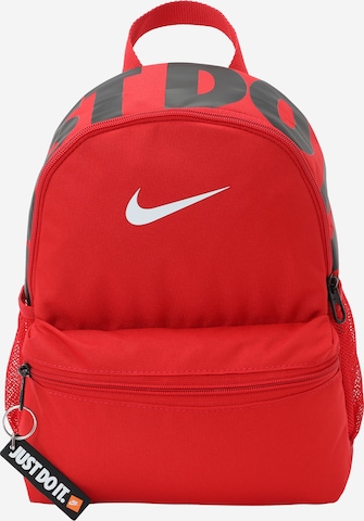 Nike Sportswear Рюкзак 'Brasilia JDI' в Красный: спереди