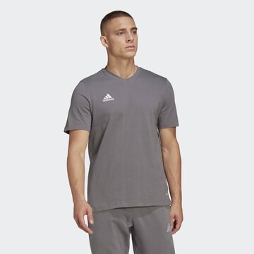 ADIDAS PERFORMANCE Функциональная футболка 'Entrada 22' в Серый: спереди