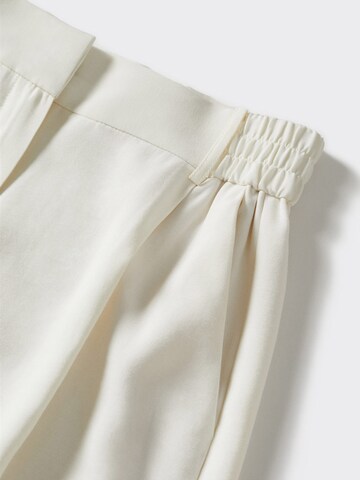 MANGO Regular Trousers 'BOSCO' in Beige