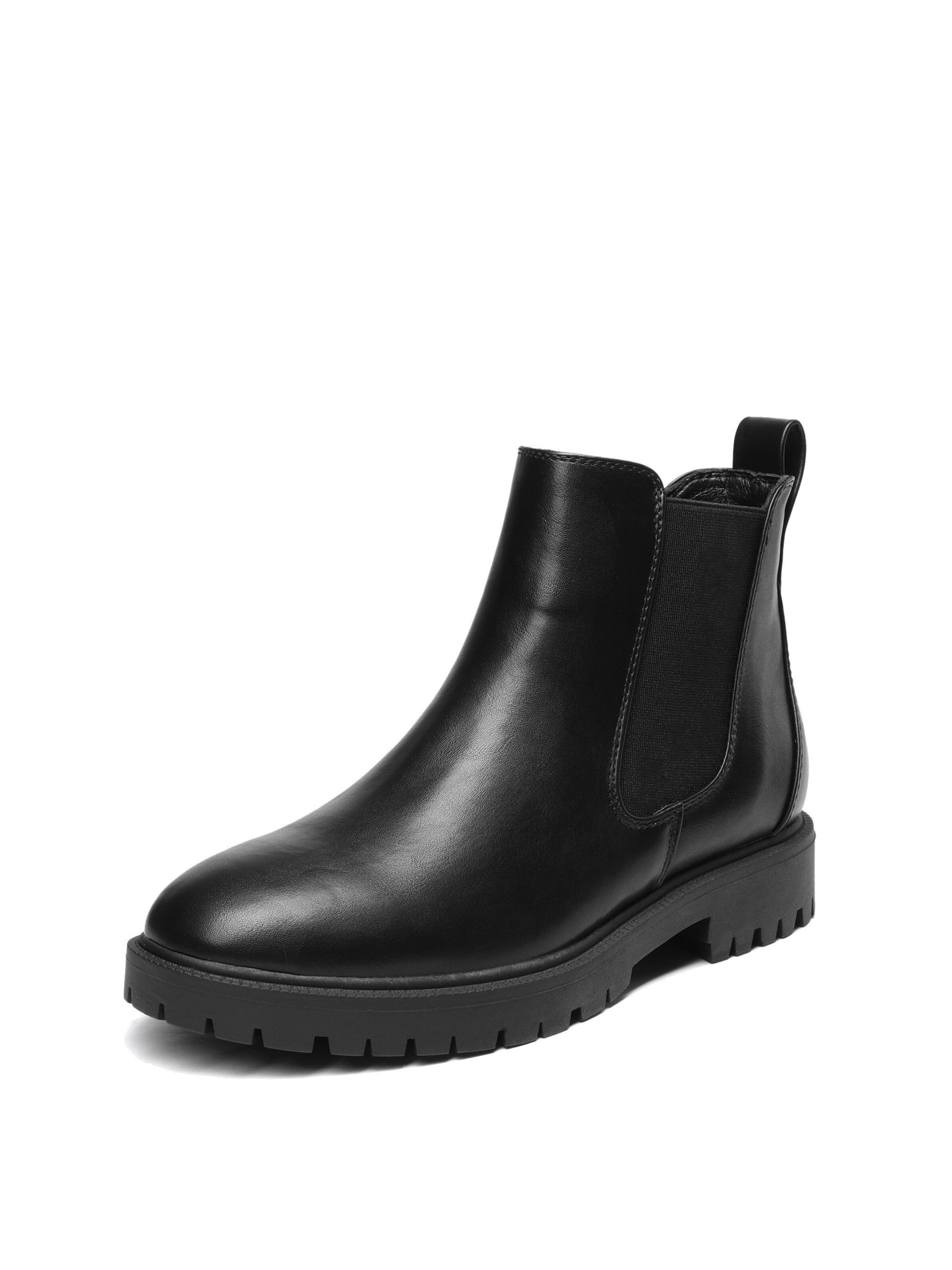 Boots 'DREAM PAIRS Damen Chelsea Boots Klassische Stiefeletten' di Dream Pairs in nero: frontale