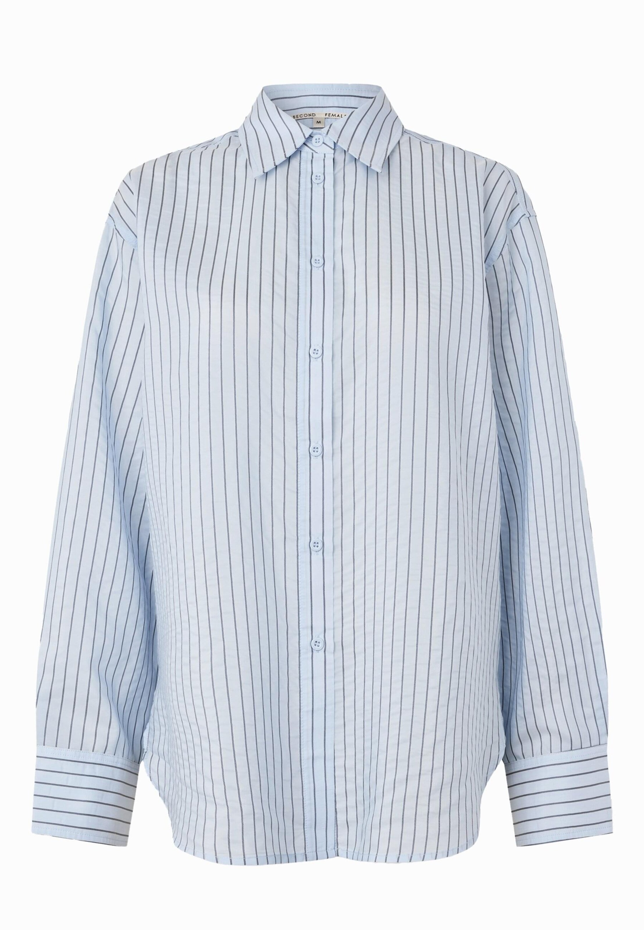 SECOND FEMALE Halenka 'Turo' – modrá: přední strana