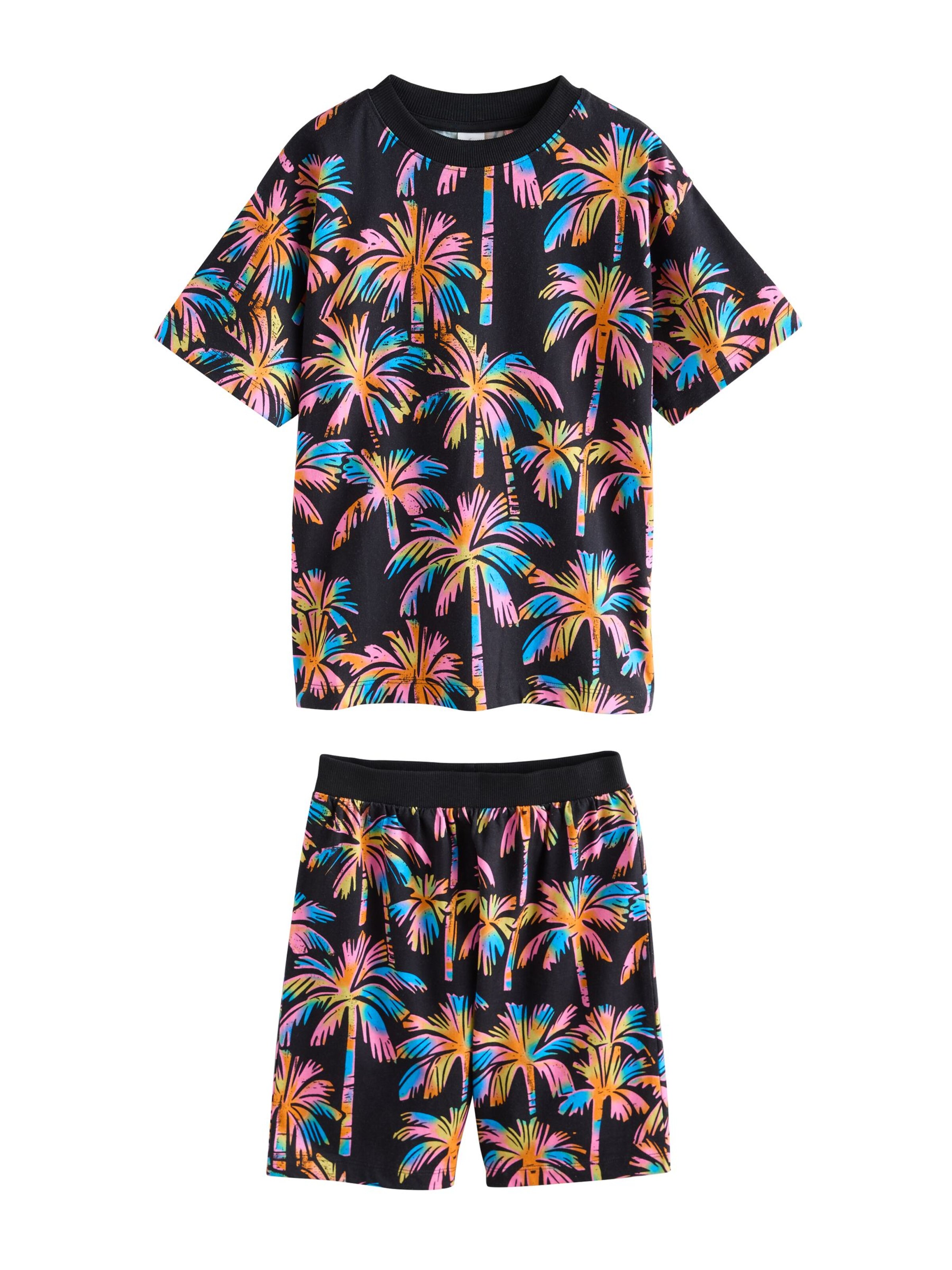 Next Piżama w kolorze czarny