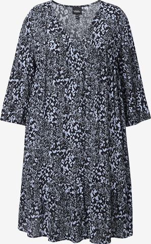 Robe Ulla Popken en bleu : devant