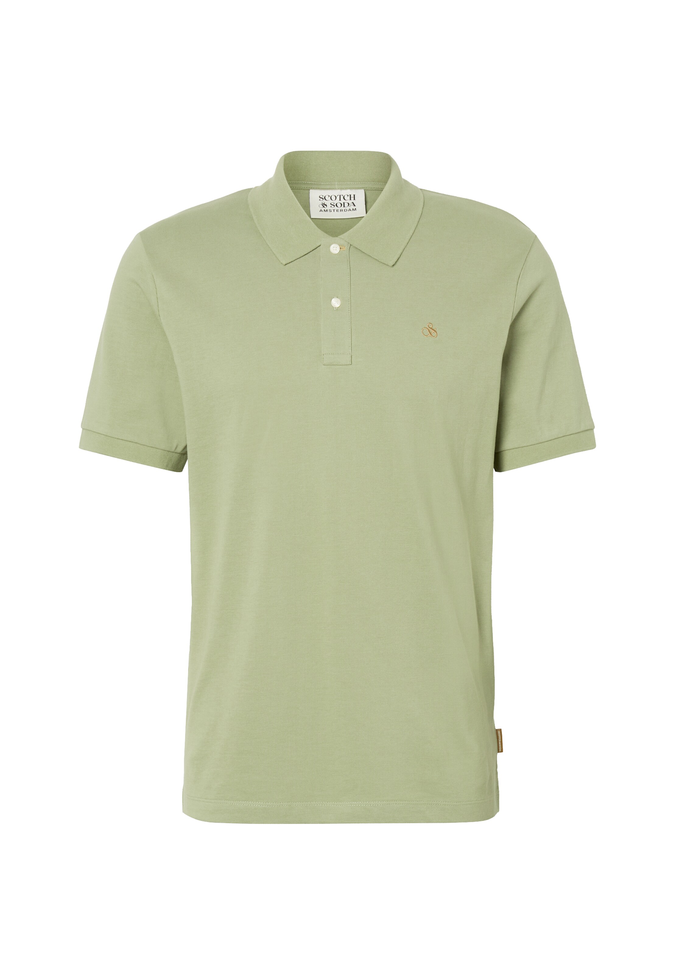 SCOTCH & SODA T-shirt i grön: framsida