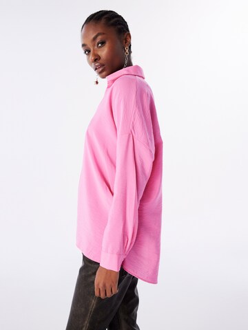 Twist Bluse in Pink