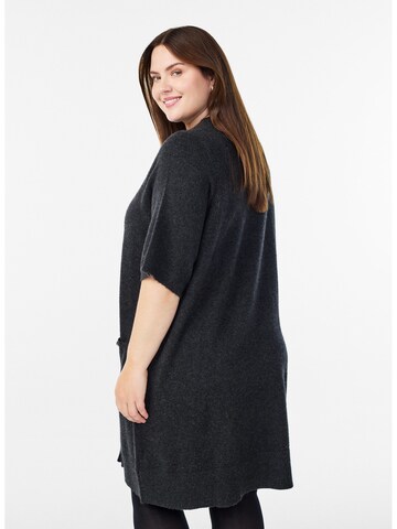 Zizzi Pletena obleka 'Mvista' | siva barva