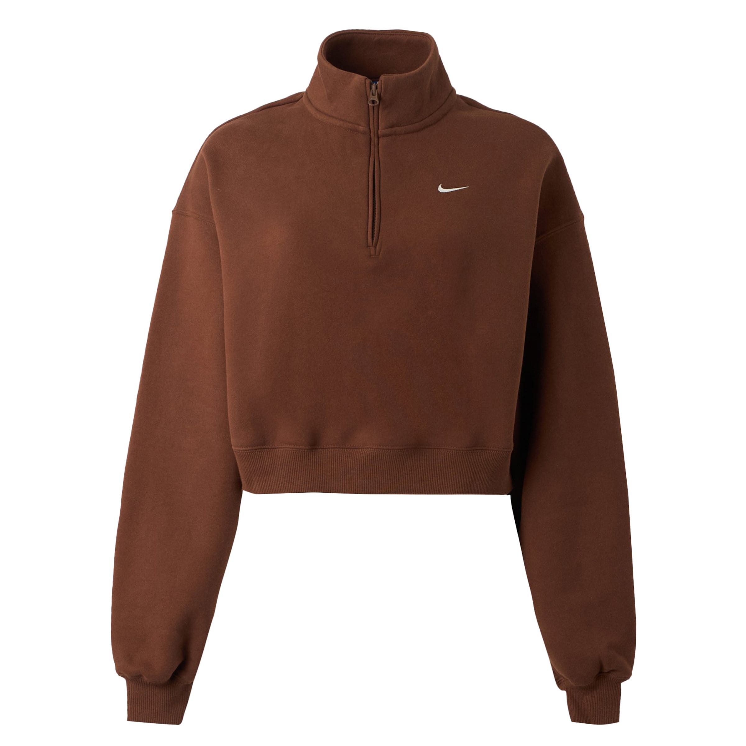 NIKE Sweatshirt in Braun: Vorderseite