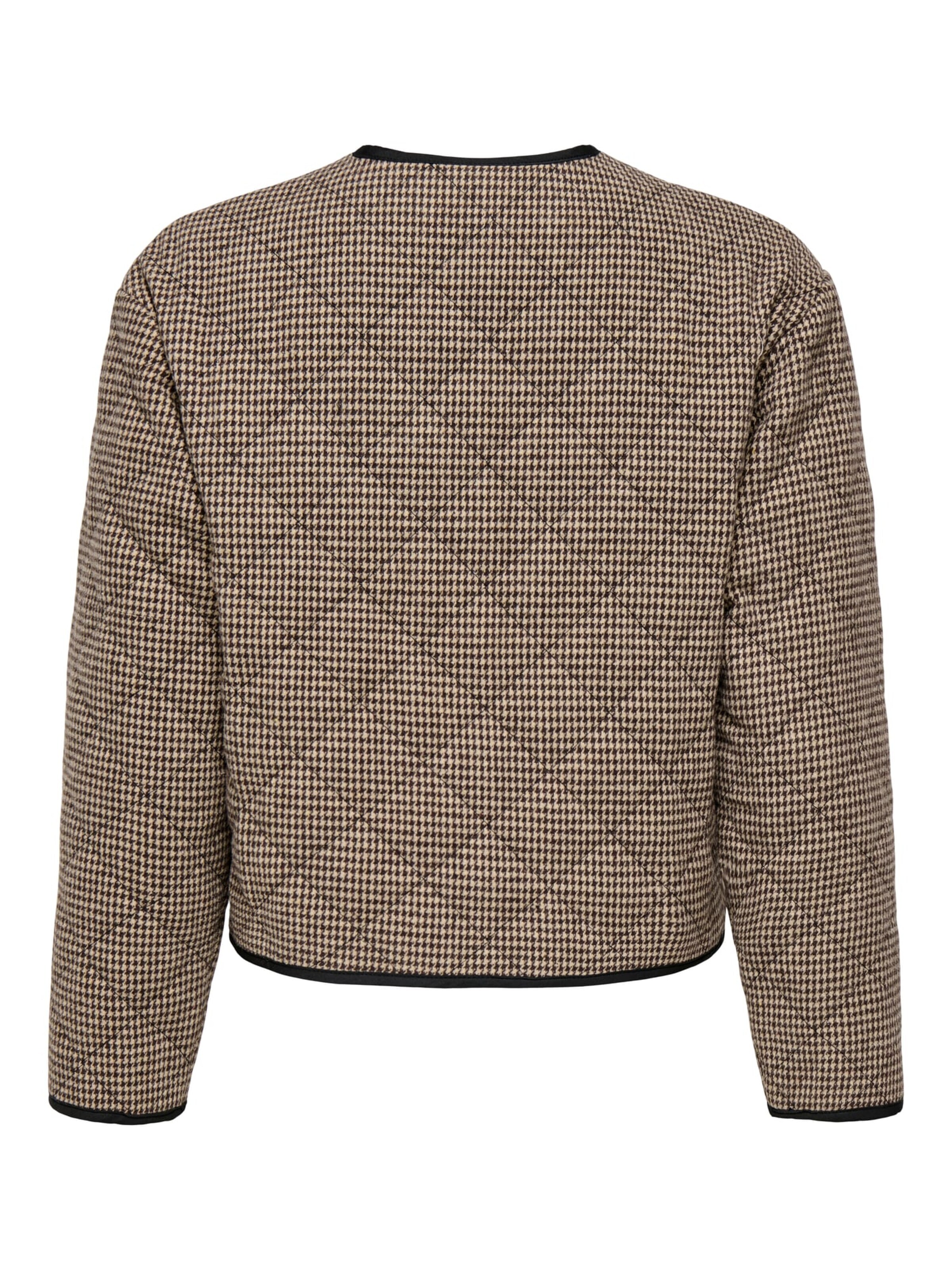 Jaqueline de Yong Tussenjas 'Emery' in Bruin: voorkant