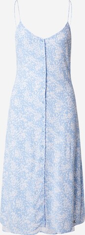 Calvin Klein Jeans Summer Dress in Blue: front