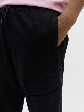 regular Pantaloni cargo di Pull&Bear in nero