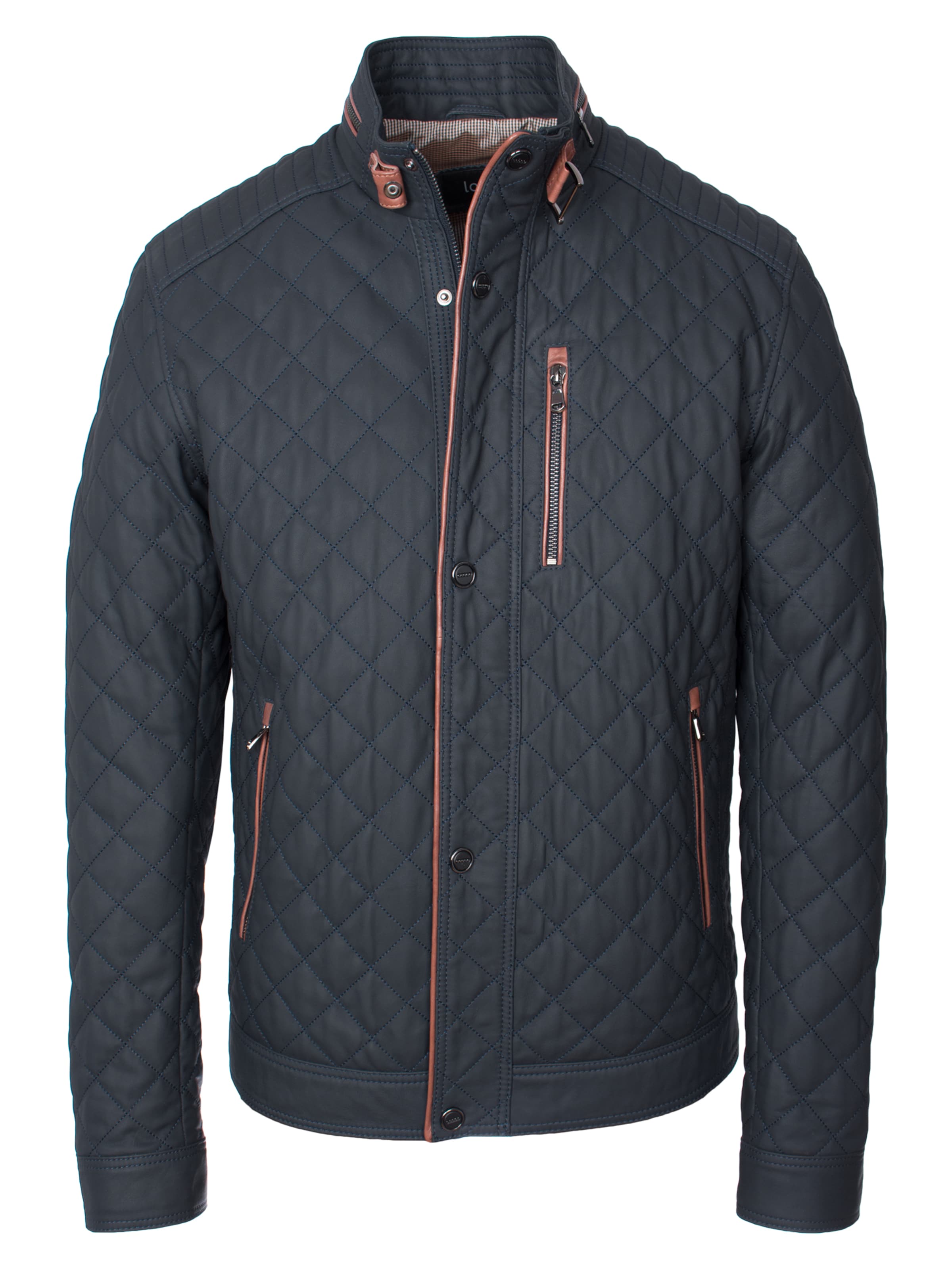 LOLUS Tussenjas &#x27; Jack&#x27; in Blauw: voorkant