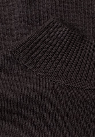 Street One Studio Langarm Pullover mit Turtle Neck in Braun