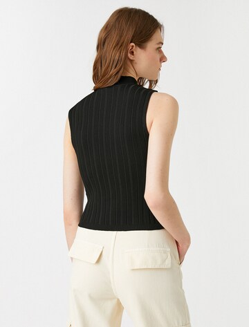 Koton Stricktop in Schwarz