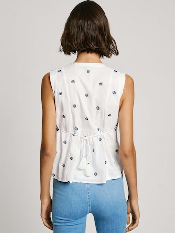 Pepe Jeans Blouse 'Elvire' in Wit