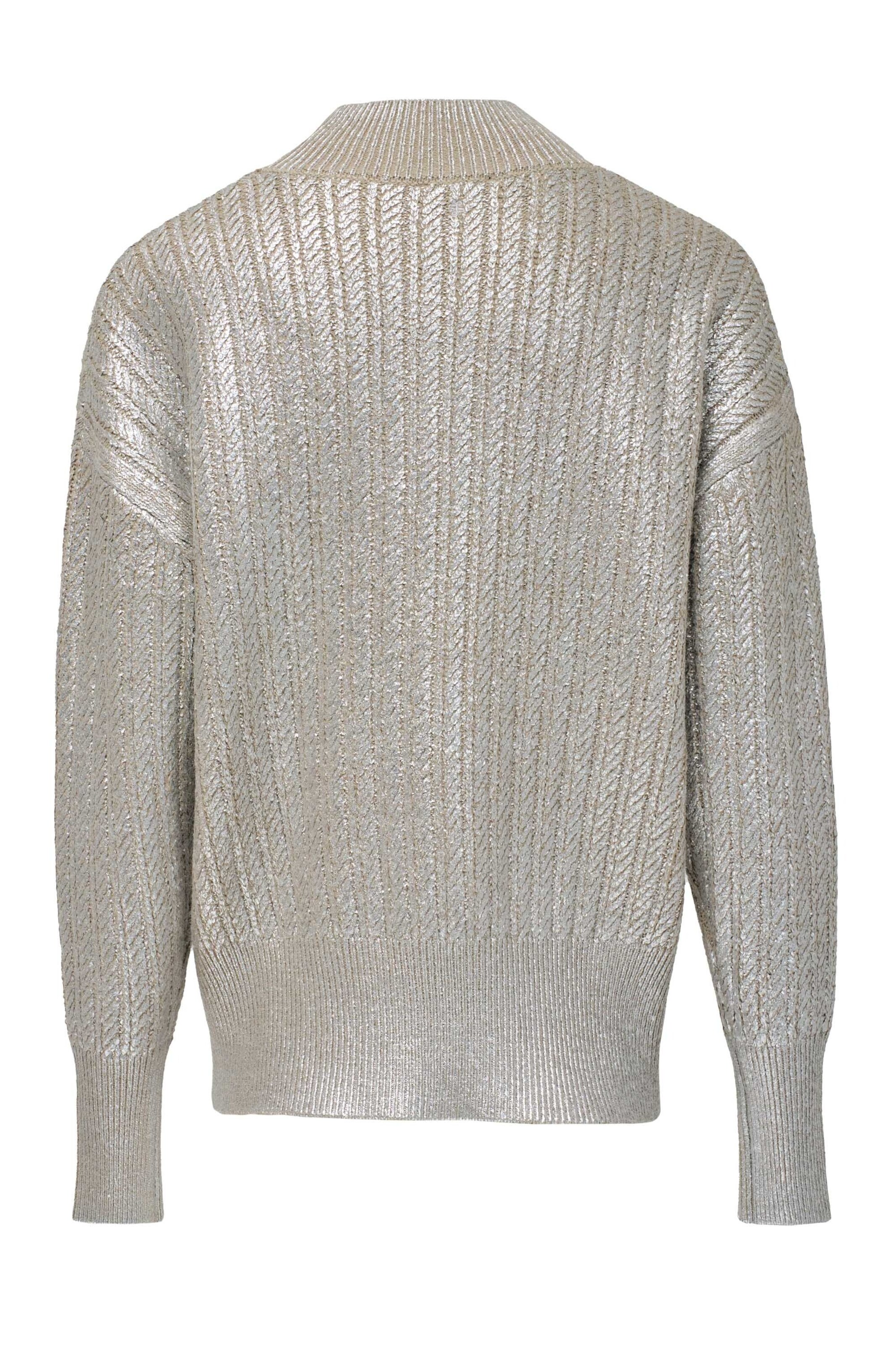 Salsa Jeans Trui in Zilver