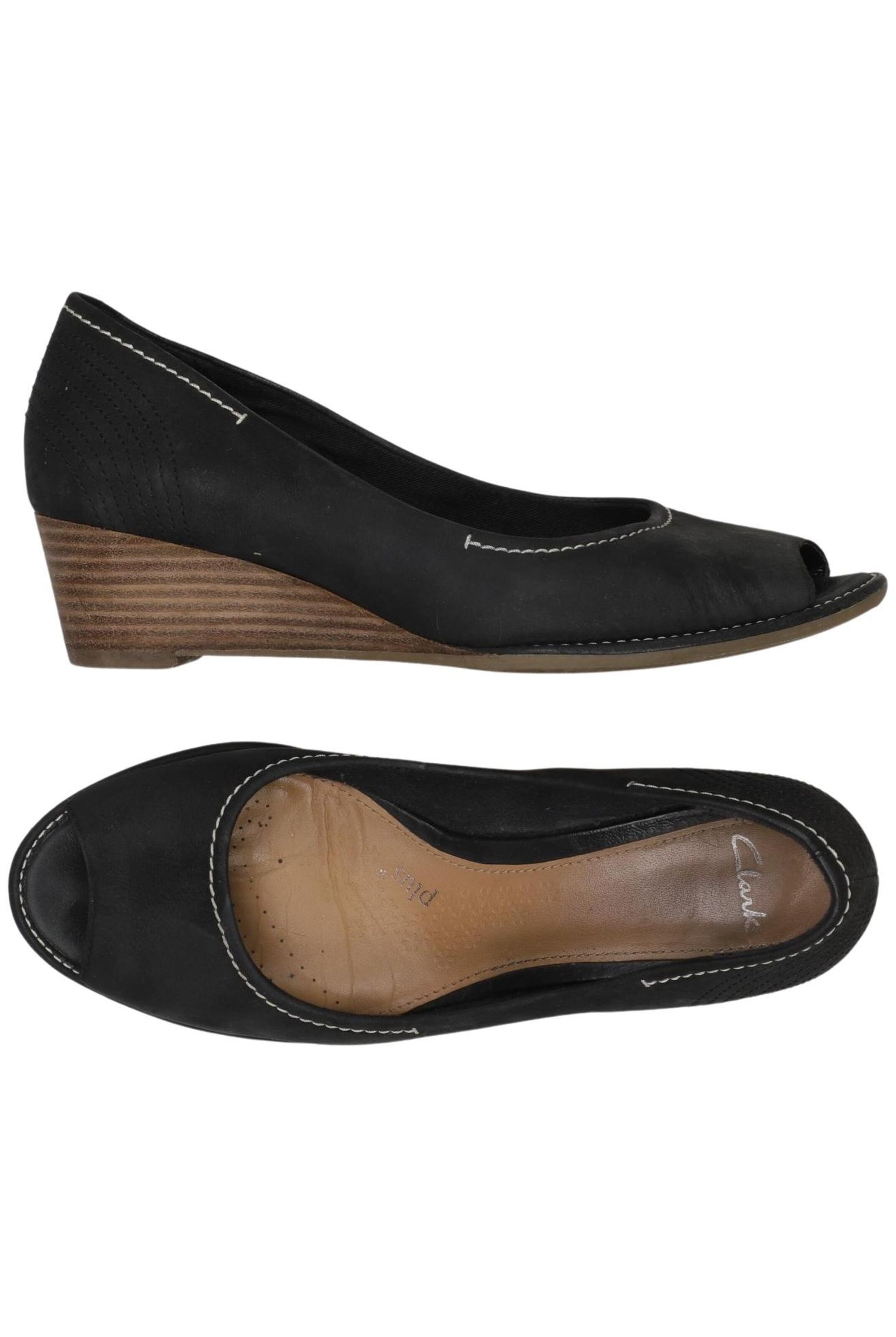 CLARKS High Heels & Pumps in 39 in Black: front