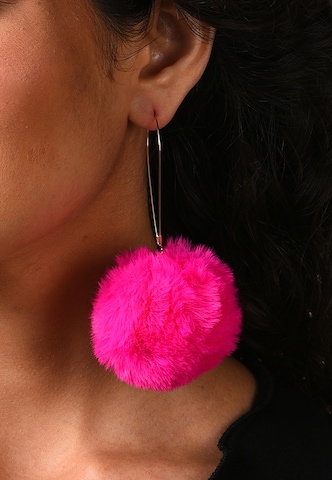 SOHI Earrings 'Eva' in Pink