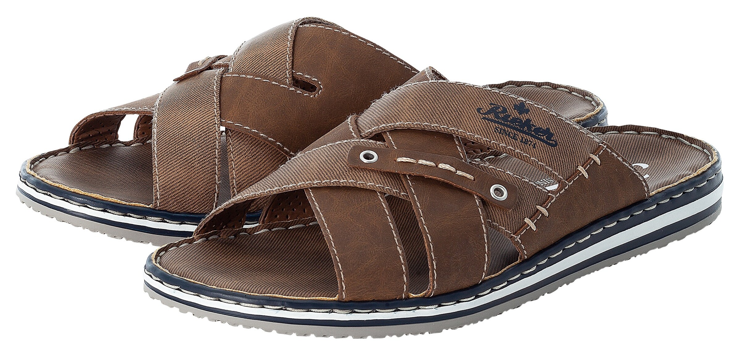 Rieker Pantolette in Braun