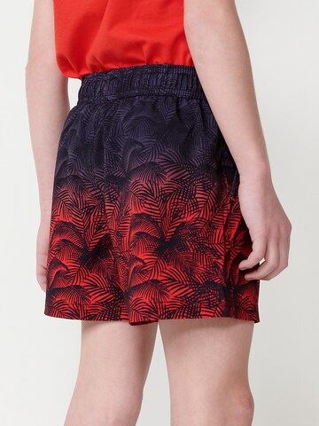 KOROSHI Zwemshorts in Rood