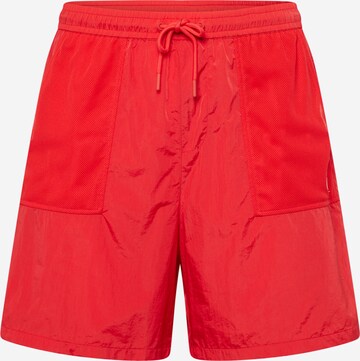 Calvin Klein Jeans Regular Shorts in Rot: predná strana