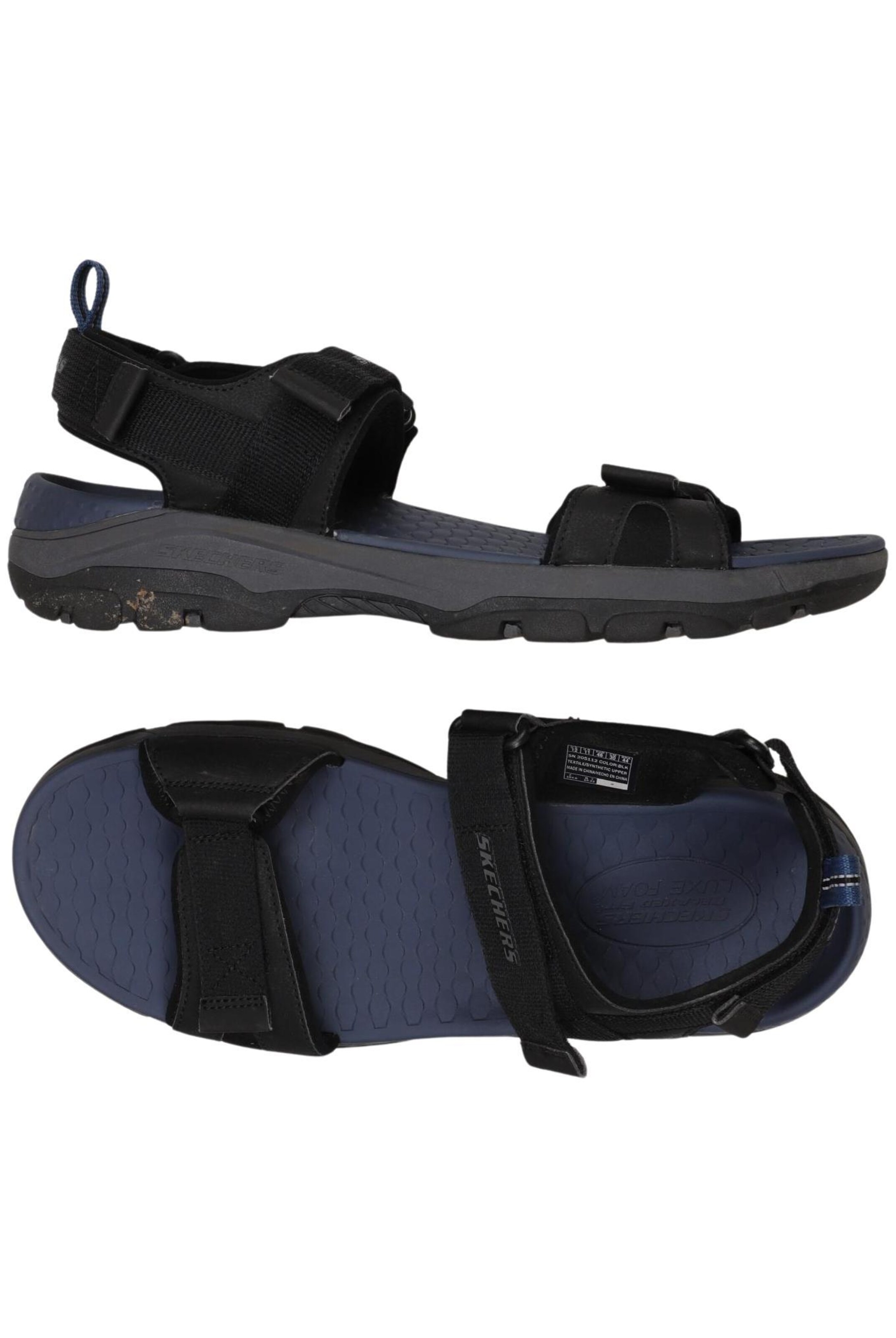 SKECHERS Sandals & Slippers in 46 in Black: front