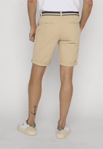 INDICODE JEANS - Regular Calças chino 'Royler' em bege